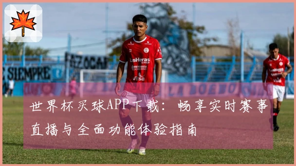 世界杯买球APP下载：畅享实时赛事直播与全面功能体验指南