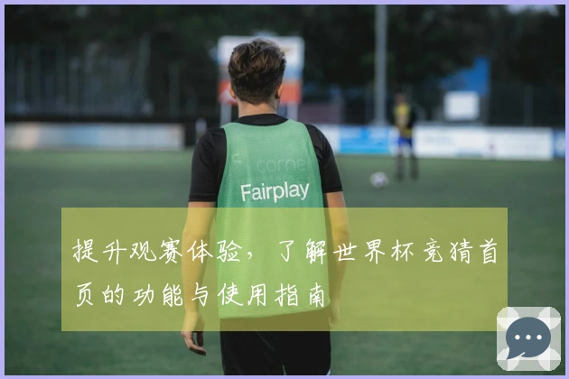 提升观赛体验，了解世界杯竞猜首页的功能与使用指南