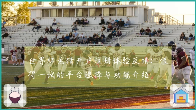 世界杯竞猜开户注册体验反馈：值得一试的平台选择与功能介绍